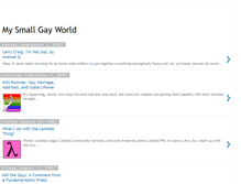 Tablet Screenshot of mysmallgayworld.blogspot.com