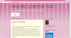 Desktop Screenshot of carolinesfood.blogspot.com