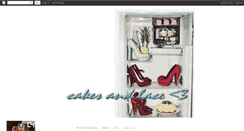 Desktop Screenshot of cakesandlace.blogspot.com