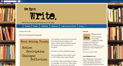 Desktop Screenshot of epicwritingblog.blogspot.com