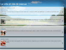 Tablet Screenshot of isladepascua2010.blogspot.com