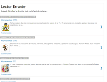Tablet Screenshot of lectorerrante.blogspot.com