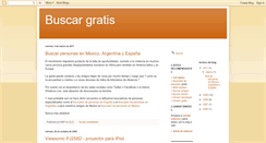 Desktop Screenshot of buscar-gratis.blogspot.com