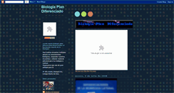 Desktop Screenshot of biologiaplandiferenciado.blogspot.com