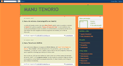 Desktop Screenshot of manu-tenorio.blogspot.com