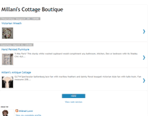 Tablet Screenshot of millanisantiquecottagecom.blogspot.com