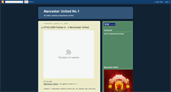Desktop Screenshot of manchesterunitedvideo.blogspot.com