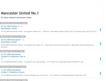 Tablet Screenshot of manchesterunitedvideo.blogspot.com