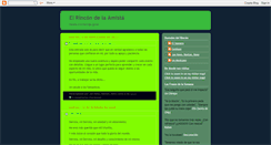 Desktop Screenshot of elrincondelaamistad.blogspot.com