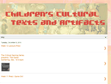 Tablet Screenshot of childrentextsandartifacts.blogspot.com