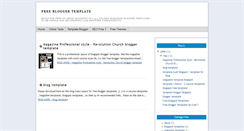 Desktop Screenshot of freebtemplate.blogspot.com