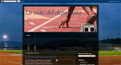 Desktop Screenshot of lavidadeldeportista.blogspot.com