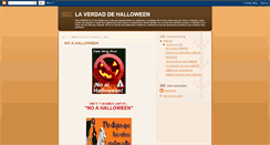 Desktop Screenshot of laverdad-dehalloween.blogspot.com