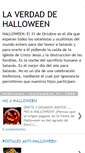 Mobile Screenshot of laverdad-dehalloween.blogspot.com