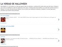 Tablet Screenshot of laverdad-dehalloween.blogspot.com