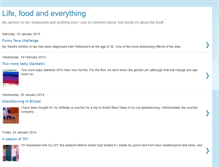Tablet Screenshot of lifefoodandeverything.blogspot.com