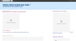 Desktop Screenshot of deixadeus.blogspot.com