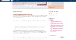 Desktop Screenshot of cdnconsumergeek.blogspot.com