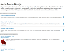 Tablet Screenshot of maria-bunda-gereja.blogspot.com