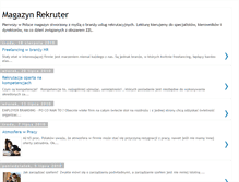 Tablet Screenshot of magazyn-rekruter.blogspot.com