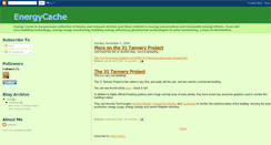 Desktop Screenshot of energycache.blogspot.com