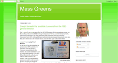 Desktop Screenshot of massgreens.blogspot.com