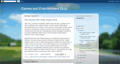 Desktop Screenshot of gamesentertainmentbuzz.blogspot.com