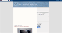 Desktop Screenshot of faizi-computerlaptopsinfo.blogspot.com