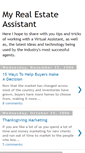 Mobile Screenshot of myrealestateassistant.blogspot.com