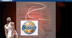 Desktop Screenshot of live-basketballonlinetv.blogspot.com