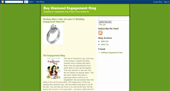 Desktop Screenshot of buy-diamond-engagement-ring.blogspot.com