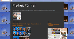 Desktop Screenshot of freiheitfriran.blogspot.com