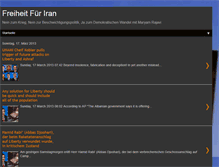 Tablet Screenshot of freiheitfriran.blogspot.com