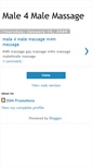 Mobile Screenshot of m4mmassage.blogspot.com