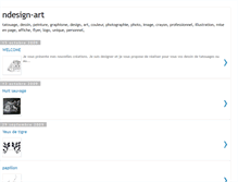 Tablet Screenshot of ndesign-art.blogspot.com