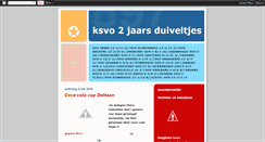 Desktop Screenshot of ksvo2jaarsdiuveltjes.blogspot.com