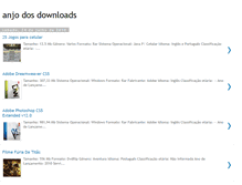 Tablet Screenshot of anjodosdownloads.blogspot.com