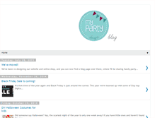 Tablet Screenshot of mypartydesignblog.blogspot.com