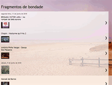 Tablet Screenshot of fragmentosdebondade.blogspot.com