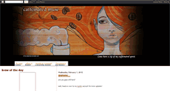 Desktop Screenshot of caffeinated-muse.blogspot.com