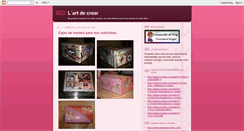 Desktop Screenshot of lartdecrear.blogspot.com