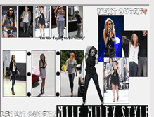 Tablet Screenshot of mllemileystyle.blogspot.com