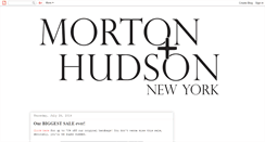 Desktop Screenshot of mortonhudson.blogspot.com