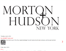 Tablet Screenshot of mortonhudson.blogspot.com