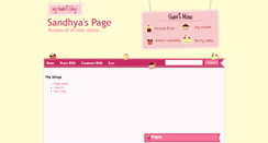 Desktop Screenshot of goodfood-sandhya.blogspot.com