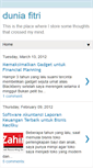 Mobile Screenshot of duniafitri.blogspot.com