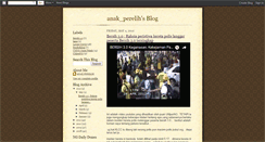 Desktop Screenshot of anakperelihblog.blogspot.com