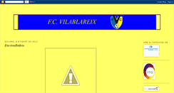 Desktop Screenshot of fcvilablareix.blogspot.com