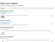 Tablet Screenshot of bebeceyiz.blogspot.com