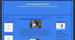 Desktop Screenshot of crossroadsofculturesp4.blogspot.com